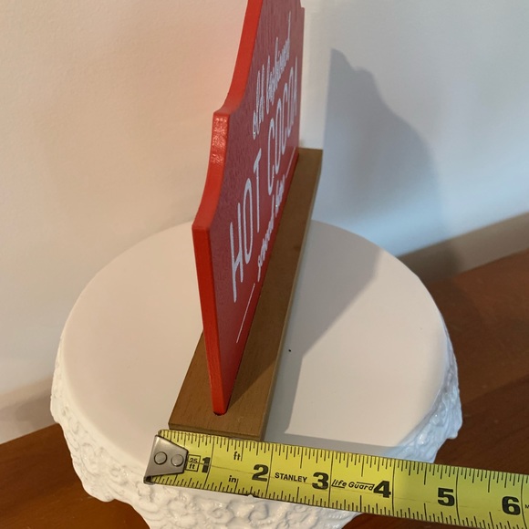 Old Fashioned Hot Cocoa Served Here Sign - Picture 4 of 4